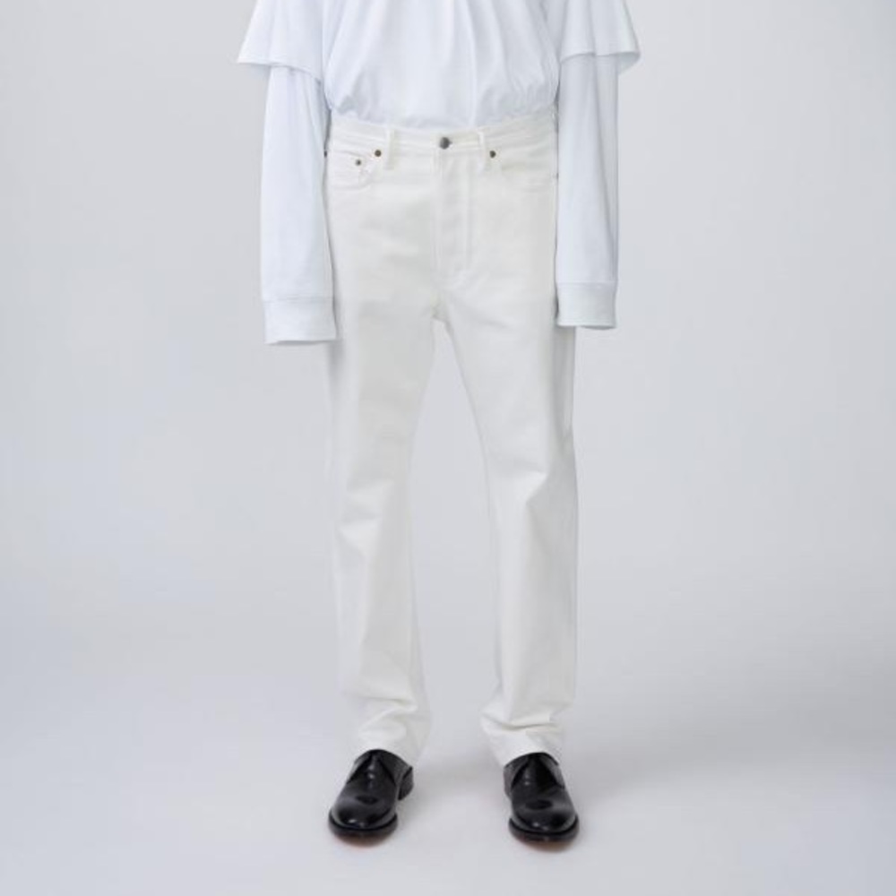 ACNE STUDIOS WHITE JEANS